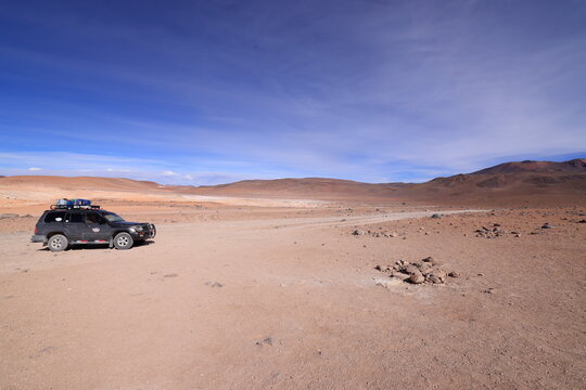 Geiser Sol de Maňama, Andes, Bolivia