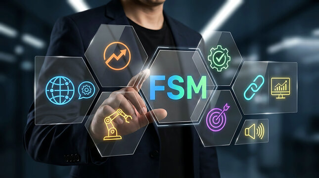 Field service management FSM digital optimization software and automation
