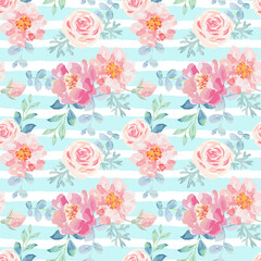 Obraz premium seamless floral pattern
