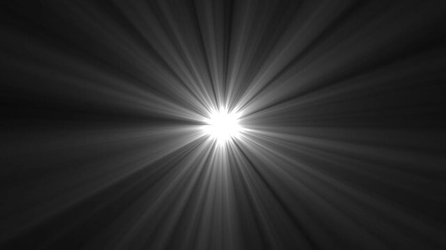 Abstract CC Light Rays Glow Animation. Animations of the Sun's rays. Shine or sun effect on white cc light ray. light flare overlay background