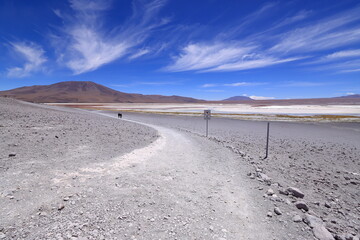 Laguna Colorada, Mirador de Flamencos, Andes, Bolivia © Kamil