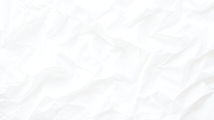 Fototapeta premium crumpled white paper