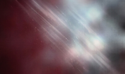 Cinematic light leak background with red and white lens flare, ethereal motion blur texture, soft dreamy light rays for creative overlays © ISRATJAHAN