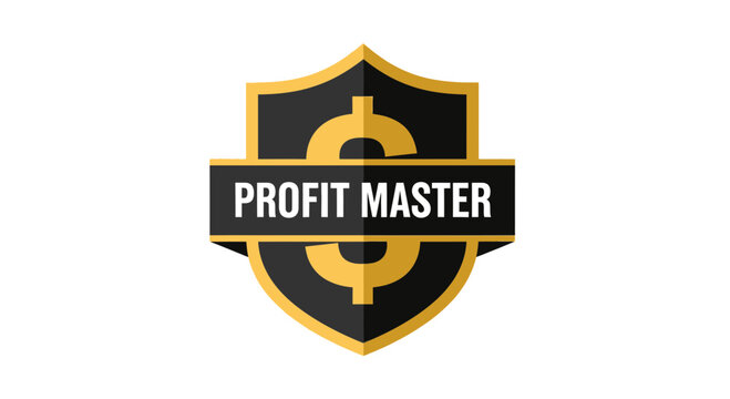 Profit Master Business Finance Logo Design.