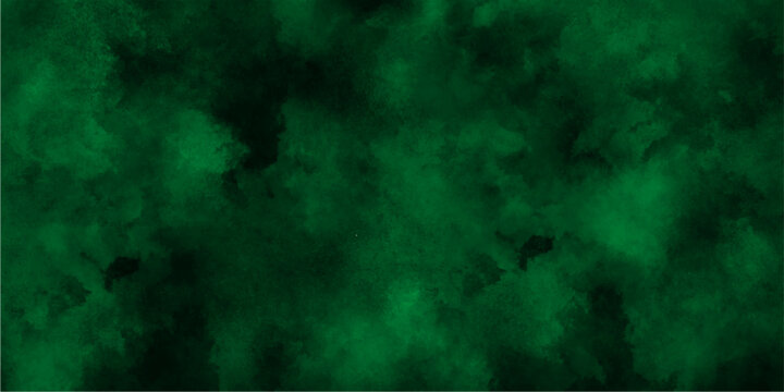 Dark Green Watercolor Background, Abstract vintage green splash design background, green background banner with texture design,  Elegant dark emerald green background 