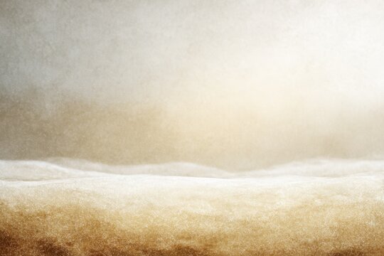 Abstract textured landscape with white and brown tones