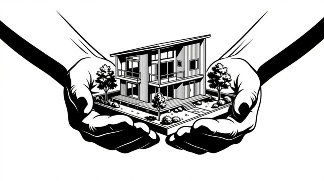 Black vector silhouette illustration of skull and crossbones with skull inside skull emblem military army style design