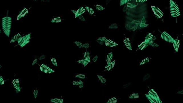 Colorful summer background with tropical leaves. Hello Summer concept design. Botanical jungle leaves and floral frame for summer sale animation. Modern trendy minimal design. 2d animation style