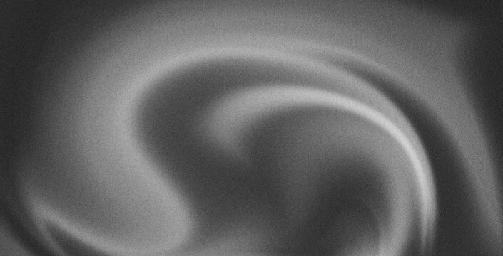 Dark grainy banner background white black gradient abstract poster header cover backdrop design, glowing texture effect. 4K Beautiful gradient with noise. Pastel holographic blurred grainy gradient