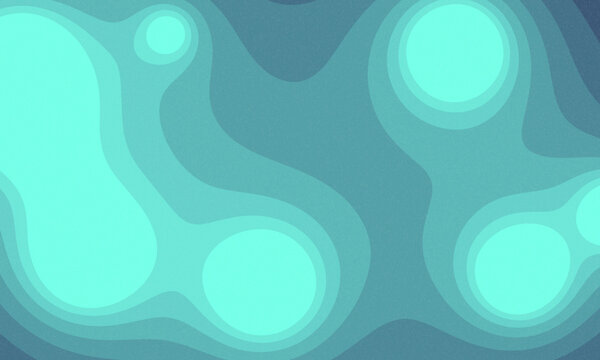 Liquid Abstract Shape Gradients. Fluid Colorful 3D Background. Trendy Design Composition For Flyer, Banner, Magazine, Brochure, Website, Cover, Poster, Mobile App. Metaball style background, paper cut