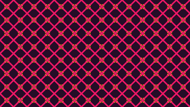 Seamless red geometric lattice pattern with modern decorative repeat design for textile, wallpaper, wrapping paper, packaging, abstract backgrounds, digital paper, stylish surfaces, contemporary d&eacute;cor