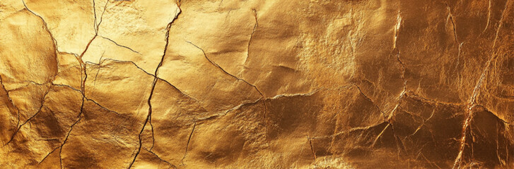 Fototapeta premium Gold vector texture for cover design, cards, flyers, poster, banner. Bronze paint. Stone backdrop for design. Empty blank for text. Hand drawn golden backdrop.