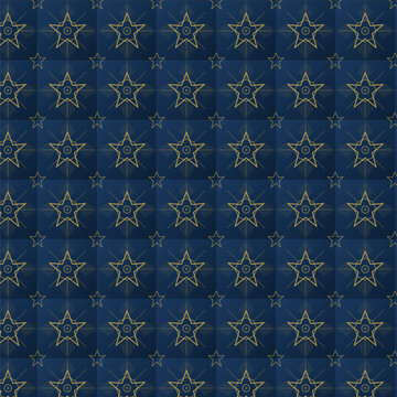 Complex Islamic Geometry (Arabesque Star Lattice) 