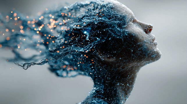 AI powered digital curiosity decay prevention technology concept with interest retention analytics and learning longevity background