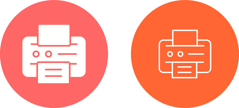 Printer Vector Icon