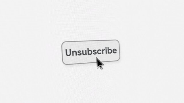 Unsubscribe Button Click