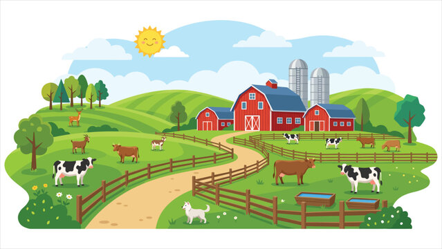 modern Dairy Farming Optimizing Pasture Management and Sustainable Livestock Production