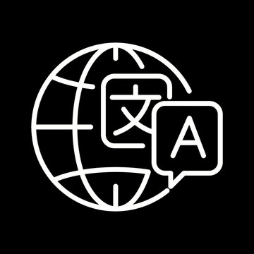 Foreign Language Vector Icon