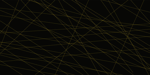 Fototapeta premium Abstract black with gold lines, triangles background modern design. Vector illustration EPS 10.