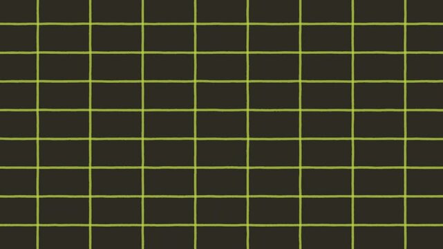 green grid background