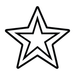 Obraz premium star icon vector illustration