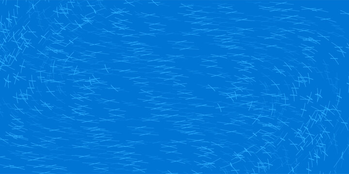 Blue Mathematical Plus Symbols Pattern. Math Design Elements Background. Medical Tech Background.