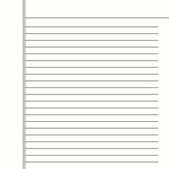 Obraz premium blank notebook page