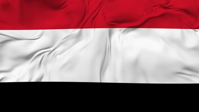 Beautiful Animated Yemen Flag Motion Background &ndash; 4K