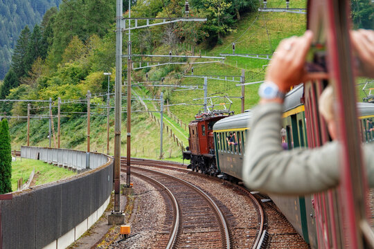 SBB Ce 6/8 II by Wassen