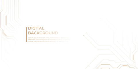 Modern digital background design featuring geometric circuit patterns and clean typography for tech presentations websites and creative projects © Circuit Studio