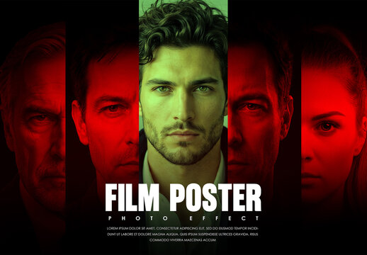 Film Poster Photo Effect