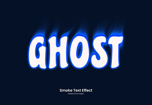 Smoke Text Effect Template