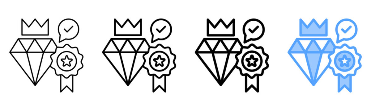 Premium Quality Icon Different Style Outline Collection Set 