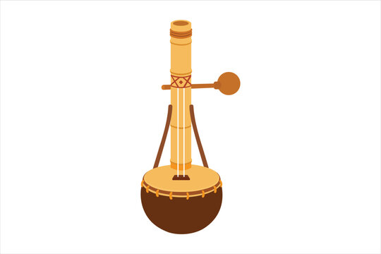 Traditional Folk Percussion String Musical Instrument