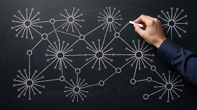 Knowledge graphs visualize semantic network structures and organize relationships between connected data and information systems