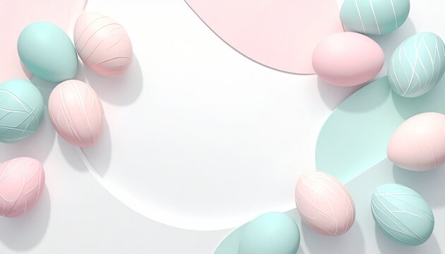 pink easter eggs