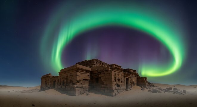 Desert Tomb Aurora. (1)