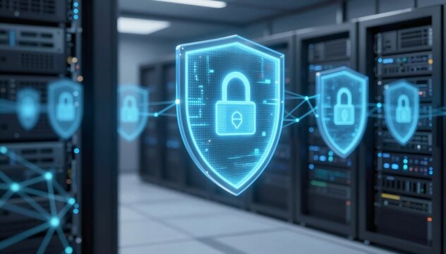 Data center network security protecting information servers