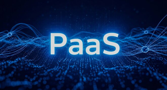 PaaS Platform as a Service Cloud Computing Digital Network