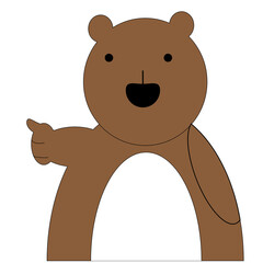 Obraz premium teddy bear cartoon