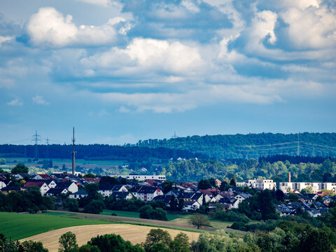 Blick auf die Kreisstadt Bretten