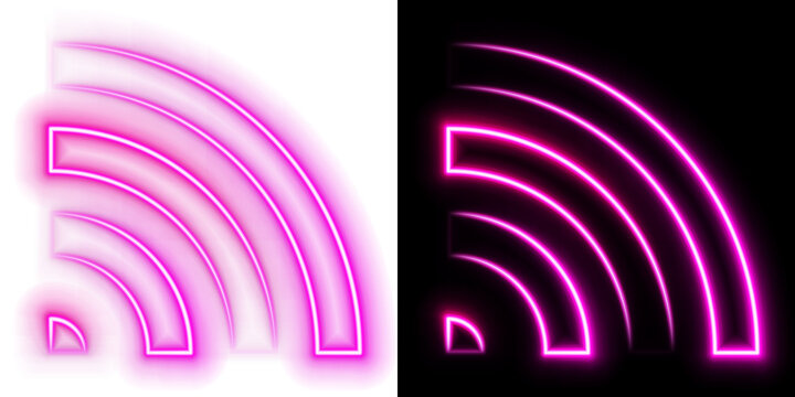 Abstract Internet Signal Icon