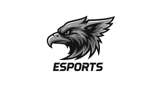 Eagle head logo with Esports text.