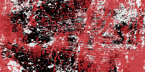 Fototapeta premium A modern and attractive grunge texture background with a black, white, and red color combination. eps 10