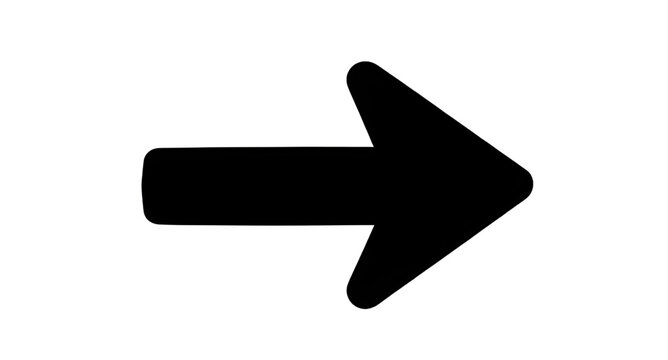 arrow icon, right direction, black pointer, navigation arrow, forward icon, symbol illustration, minimal arrow, interface symbol, cursor arrow, isolated icon, directional graphic, vector design