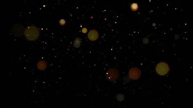 Black 000000 Hex Code - Multicolored particles, shimmering circles, balls Backgrounds seamless loop animation vintage screen shiny content wallpaper style abstract ads futuristic concept pattern