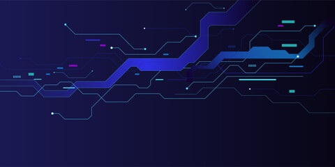 cyber background and link network, light background , digital background future and mainboard , hi tech background and tech blank product © Musdalifah