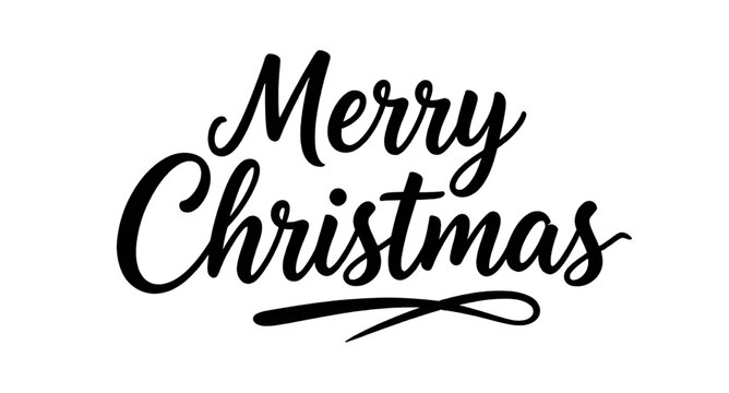 merrychristmasscript, christmasgreetingcard, holidaycard, festivecard, christmas, xmas, winterholiday, december, seasonal, celebration, elegant, script, calligraphy, cursive, typography, lettering, bl