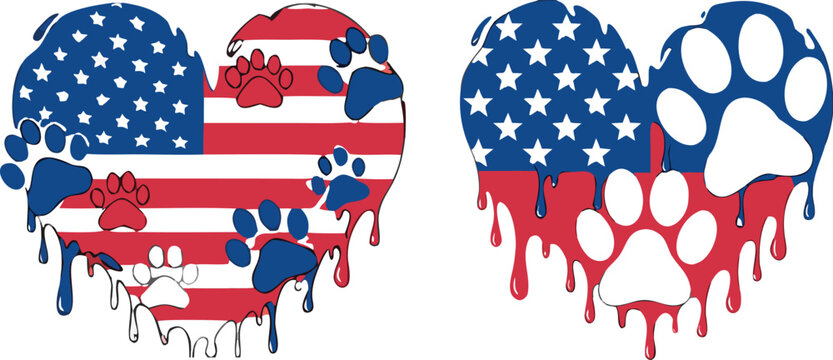 United States Shape Eagle American Flag Graphic. a fierce bald eagle with wings fully spread wide,
Vector illustration eps10