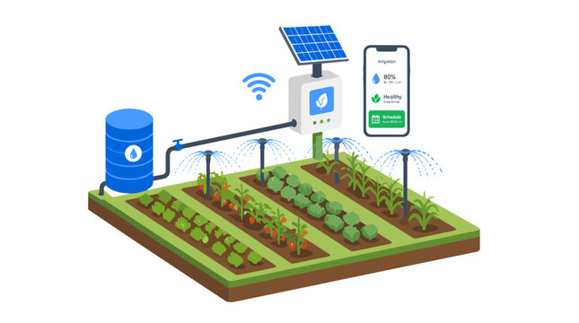 Smart Farm IoT Automated Greenhouse System.
